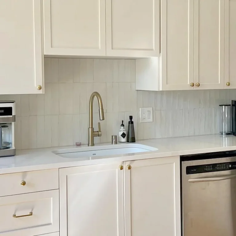 Kitchen cabinets with Paint-Ready door fronts